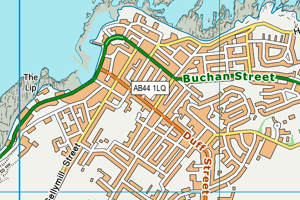 AB44 1LQ map - OS VectorMap District (Ordnance Survey) AB44 1LQ map - OS VectorMap District (Ordnance Survey)