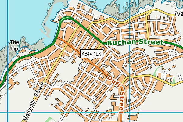 AB44 1LX map - OS VectorMap District (Ordnance Survey) AB44 1LX map - OS VectorMap District (Ordnance Survey)