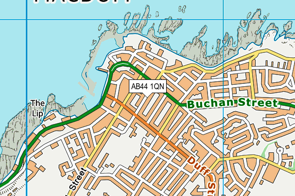AB44 1QN map - OS VectorMap District (Ordnance Survey) AB44 1QN map - OS VectorMap District (Ordnance Survey)