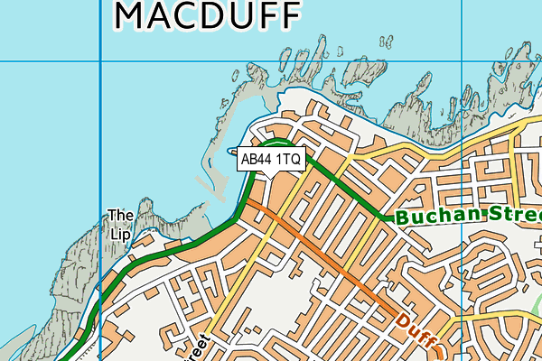 AB44 1TQ map - OS VectorMap District (Ordnance Survey) AB44 1TQ map - OS VectorMap District (Ordnance Survey)