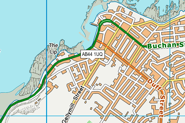 AB44 1UQ map - OS VectorMap District (Ordnance Survey) AB44 1UQ map - OS VectorMap District (Ordnance Survey)