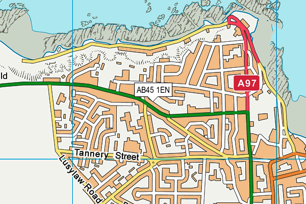 AB45 1EN map - OS VectorMap District (Ordnance Survey) AB45 1EN map - OS VectorMap District (Ordnance Survey)