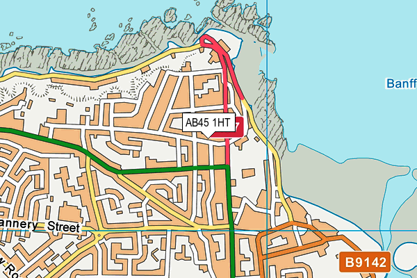 AB45 1HT map - OS VectorMap District (Ordnance Survey) AB45 1HT map - OS VectorMap District (Ordnance Survey)