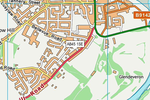 AB45 1SE map - OS VectorMap District (Ordnance Survey) AB45 1SE map - OS VectorMap District (Ordnance Survey)