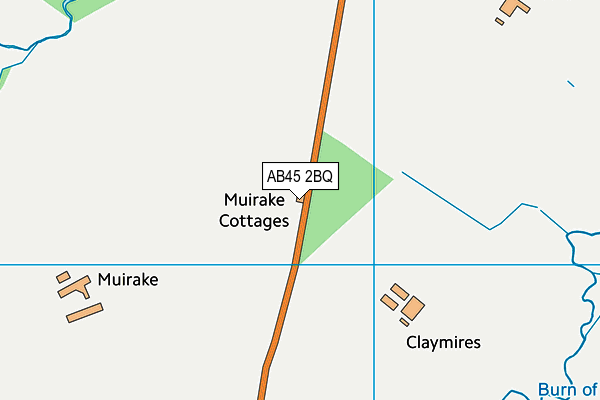 AB45 2BQ map - OS VectorMap District (Ordnance Survey) AB45 2BQ map - OS VectorMap District (Ordnance Survey)