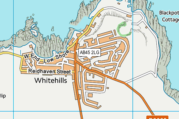 AB45 2LG map - OS VectorMap District (Ordnance Survey) AB45 2LG map - OS VectorMap District (Ordnance Survey)