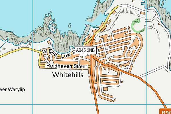 AB45 2NB map - OS VectorMap District (Ordnance Survey) AB45 2NB map - OS VectorMap District (Ordnance Survey)