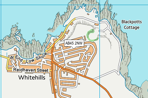AB45 2NW map - OS VectorMap District (Ordnance Survey) AB45 2NW map - OS VectorMap District (Ordnance Survey)