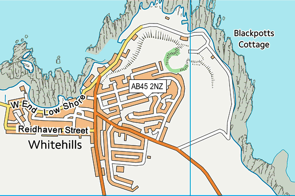 AB45 2NZ map - OS VectorMap District (Ordnance Survey) AB45 2NZ map - OS VectorMap District (Ordnance Survey)