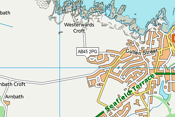 AB45 2PG map - OS VectorMap District (Ordnance Survey) AB45 2PG map - OS VectorMap District (Ordnance Survey)