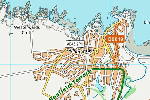 AB45 2PH map - OS VectorMap District (Ordnance Survey) AB45 2PH map - OS VectorMap District (Ordnance Survey)