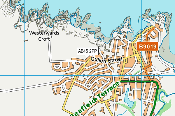 AB45 2PP map - OS VectorMap District (Ordnance Survey) AB45 2PP map - OS VectorMap District (Ordnance Survey)