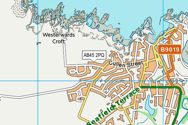 AB45 2PQ map - OS VectorMap District (Ordnance Survey) AB45 2PQ map - OS VectorMap District (Ordnance Survey)