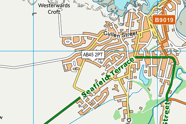 AB45 2PT map - OS VectorMap District (Ordnance Survey) AB45 2PT map - OS VectorMap District (Ordnance Survey)