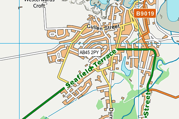 AB45 2PY map - OS VectorMap District (Ordnance Survey) AB45 2PY map - OS VectorMap District (Ordnance Survey)