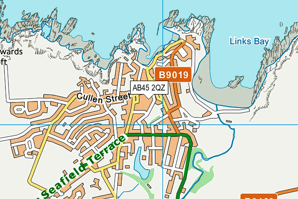 AB45 2QZ map - OS VectorMap District (Ordnance Survey) AB45 2QZ map - OS VectorMap District (Ordnance Survey)