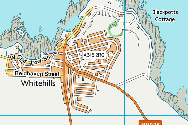 AB45 2RG map - OS VectorMap District (Ordnance Survey) AB45 2RG map - OS VectorMap District (Ordnance Survey)