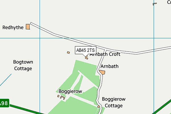 AB45 2TS map - OS VectorMap District (Ordnance Survey) AB45 2TS map - OS VectorMap District (Ordnance Survey)