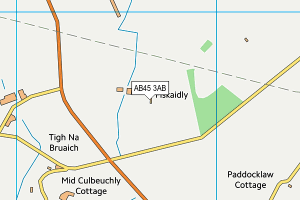 AB45 3AB map - OS VectorMap District (Ordnance Survey) AB45 3AB map - OS VectorMap District (Ordnance Survey)
