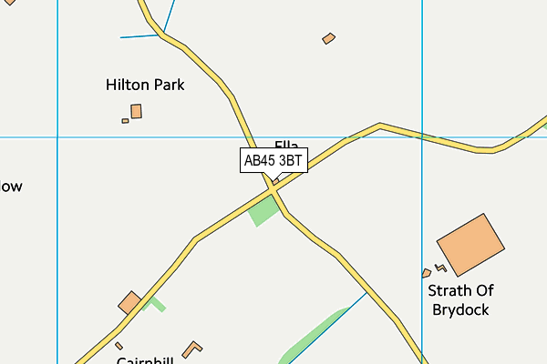 AB45 3BT map - OS VectorMap District (Ordnance Survey) AB45 3BT map - OS VectorMap District (Ordnance Survey)