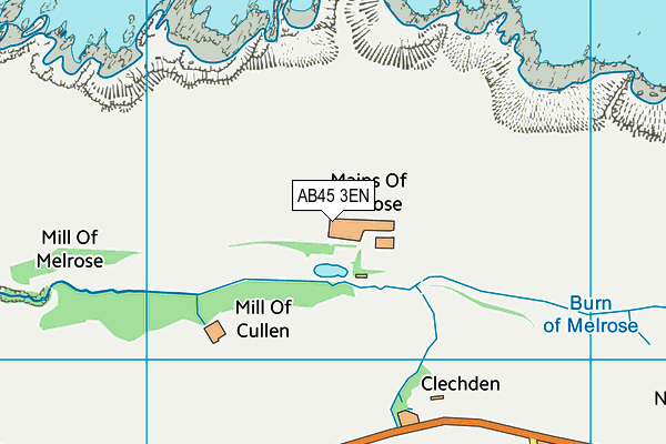 AB45 3EN map - OS VectorMap District (Ordnance Survey) AB45 3EN map - OS VectorMap District (Ordnance Survey)