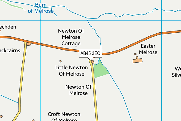 AB45 3EQ map - OS VectorMap District (Ordnance Survey) AB45 3EQ map - OS VectorMap District (Ordnance Survey)
