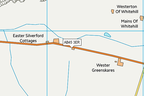AB45 3ER map - OS VectorMap District (Ordnance Survey) AB45 3ER map - OS VectorMap District (Ordnance Survey)