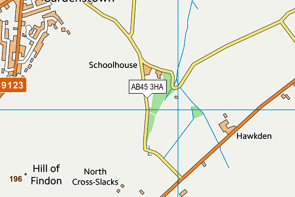 AB45 3HA map - OS VectorMap District (Ordnance Survey) AB45 3HA map - OS VectorMap District (Ordnance Survey)