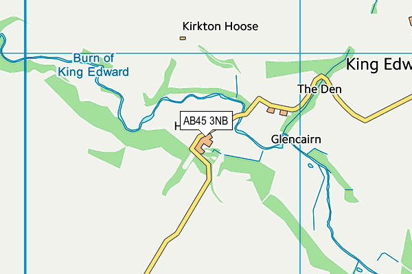 AB45 3NB map - OS VectorMap District (Ordnance Survey) AB45 3NB map - OS VectorMap District (Ordnance Survey)