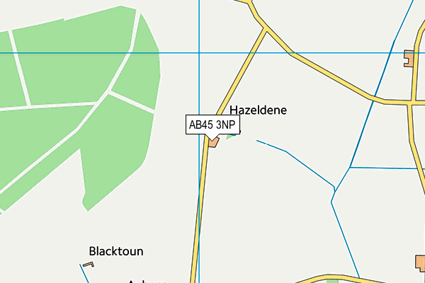 AB45 3NP map - OS VectorMap District (Ordnance Survey) AB45 3NP map - OS VectorMap District (Ordnance Survey)