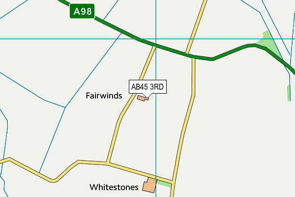 AB45 3RD map - OS VectorMap District (Ordnance Survey) AB45 3RD map - OS VectorMap District (Ordnance Survey)