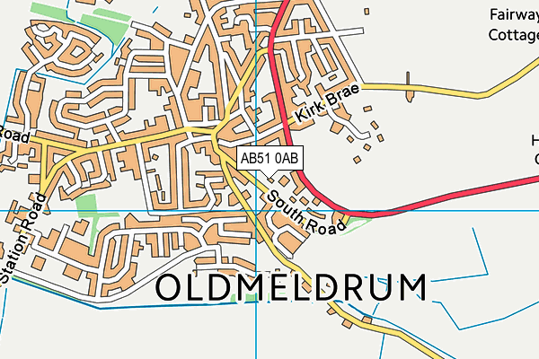 AB51 0AB map - OS VectorMap District (Ordnance Survey) AB51 0AB map - OS VectorMap District (Ordnance Survey)