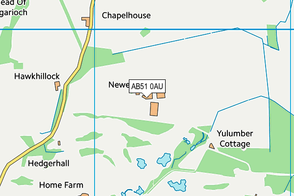 AB51 0AU map - OS VectorMap District (Ordnance Survey) AB51 0AU map - OS VectorMap District (Ordnance Survey)