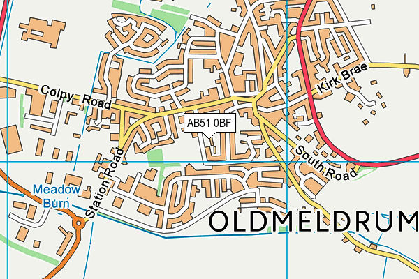 AB51 0BF map - OS VectorMap District (Ordnance Survey) AB51 0BF map - OS VectorMap District (Ordnance Survey)