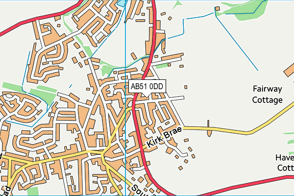 AB51 0DD map - OS VectorMap District (Ordnance Survey) AB51 0DD map - OS VectorMap District (Ordnance Survey)