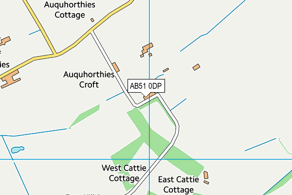 AB51 0DP map - OS VectorMap District (Ordnance Survey) AB51 0DP map - OS VectorMap District (Ordnance Survey)