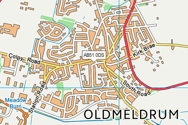 AB51 0DS map - OS VectorMap District (Ordnance Survey) AB51 0DS map - OS VectorMap District (Ordnance Survey)