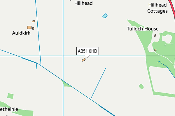 AB51 0HD map - OS VectorMap District (Ordnance Survey) AB51 0HD map - OS VectorMap District (Ordnance Survey)
