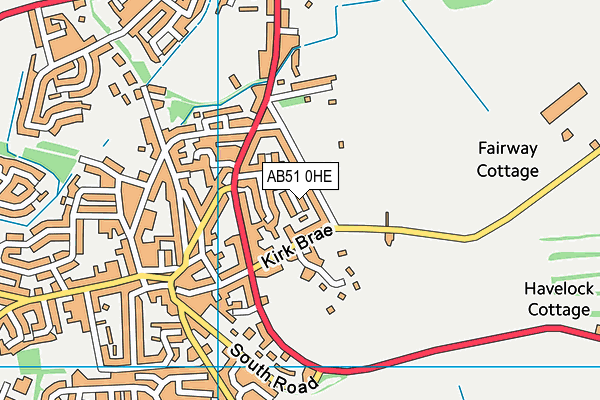 AB51 0HE map - OS VectorMap District (Ordnance Survey) AB51 0HE map - OS VectorMap District (Ordnance Survey)