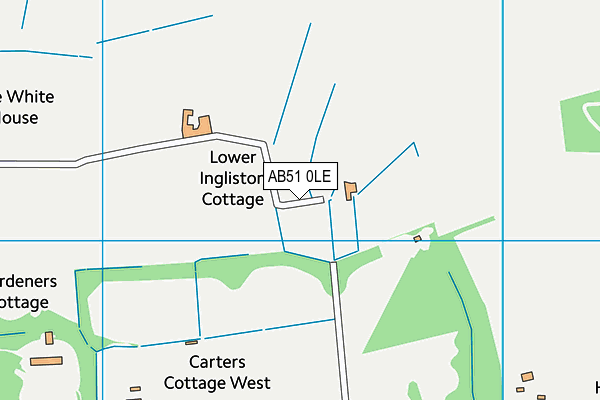 AB51 0LE map - OS VectorMap District (Ordnance Survey) AB51 0LE map - OS VectorMap District (Ordnance Survey)