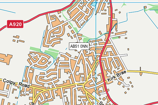 AB51 0NN map - OS VectorMap District (Ordnance Survey) AB51 0NN map - OS VectorMap District (Ordnance Survey)