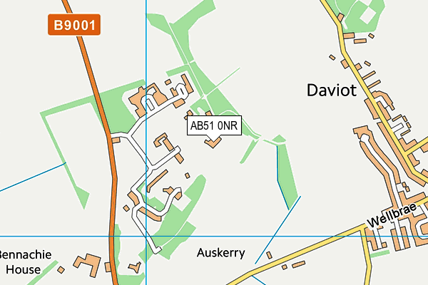 AB51 0NR map - OS VectorMap District (Ordnance Survey) AB51 0NR map - OS VectorMap District (Ordnance Survey)