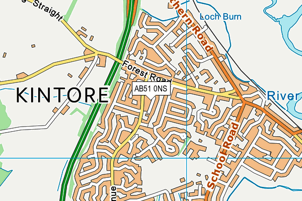 AB51 0NS map - OS VectorMap District (Ordnance Survey) AB51 0NS map - OS VectorMap District (Ordnance Survey)