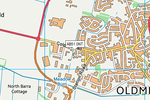 AB51 0NT map - OS VectorMap District (Ordnance Survey) AB51 0NT map - OS VectorMap District (Ordnance Survey)