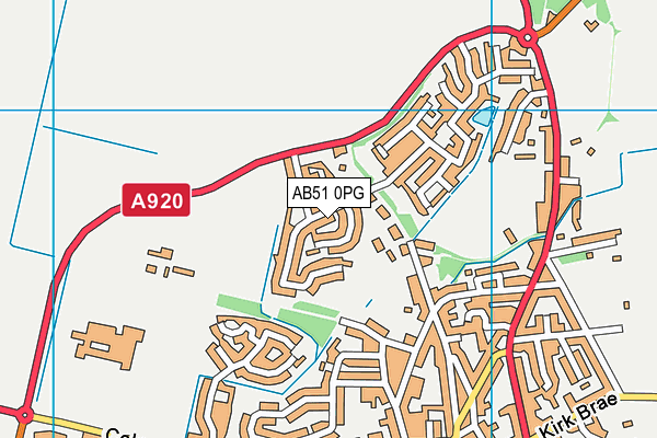 AB51 0PG map - OS VectorMap District (Ordnance Survey) AB51 0PG map - OS VectorMap District (Ordnance Survey)