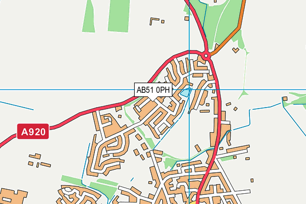AB51 0PH map - OS VectorMap District (Ordnance Survey) AB51 0PH map - OS VectorMap District (Ordnance Survey)