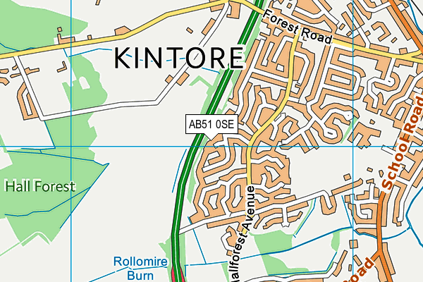 AB51 0SE map - OS VectorMap District (Ordnance Survey) AB51 0SE map - OS VectorMap District (Ordnance Survey)