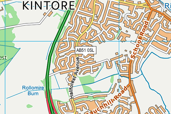 AB51 0SL map - OS VectorMap District (Ordnance Survey) AB51 0SL map - OS VectorMap District (Ordnance Survey)