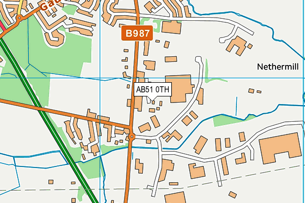 AB51 0TH map - OS VectorMap District (Ordnance Survey) AB51 0TH map - OS VectorMap District (Ordnance Survey)