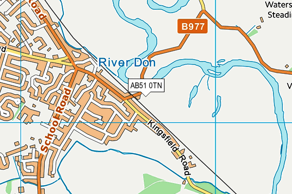 AB51 0TN map - OS VectorMap District (Ordnance Survey) AB51 0TN map - OS VectorMap District (Ordnance Survey)
